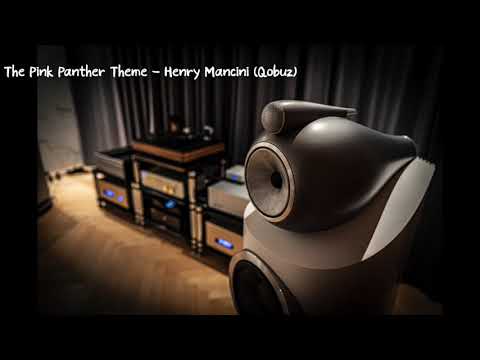 The Pink Panther Theme   Henry Mancini Qobuz, B&W 800D3, FM115, FM268C, Sony A10 Record, Chord Dave