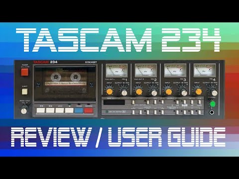 Tascam 234 | Review & User Guide | 80s Rackmount 4 track