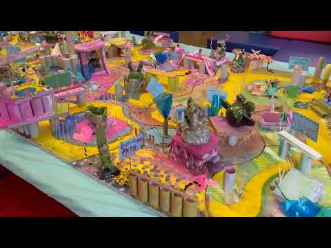 Third Graders' Monster Gardens