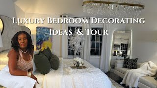 Glam Bedroom Refresh | Year Around Bedroom Decorating Ideas