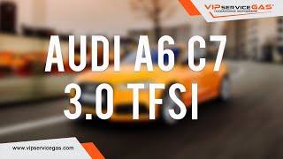Гбо на Audi A6 C7 3.0 TFSI 333 л.с. Газ на Ауди А6 3.0 ТФСИ. Гбо на прямой впрыск. PRINS Голландия.