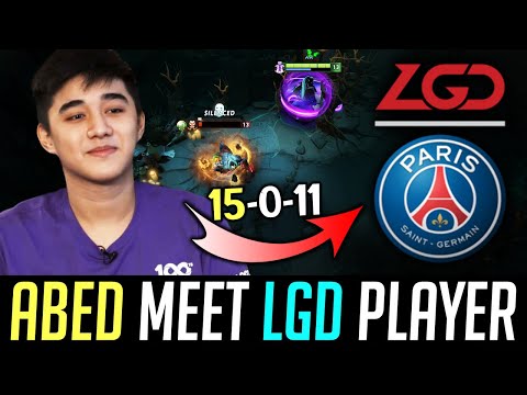 When Abed meet PSG.LGD Player - Perfect Game NO DEATHS! DOTA 2