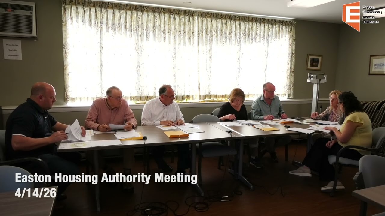 Easton Housing Authority Meeting 4/14/26