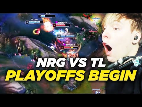 LS | BEGINNING OF LCS PLAYOFFS | NRG vs TL