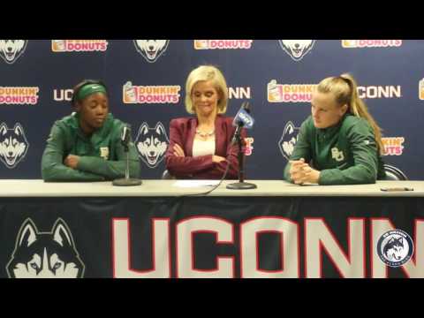Baylor Women's Basketball Postgame - UConn