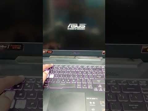 Tuf Gaming bios menu button F2 and boot menu f8