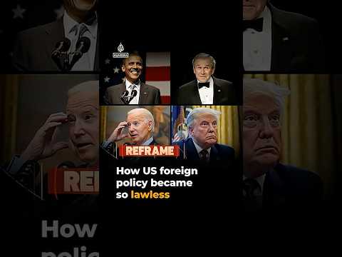 How US foreign policy became so lawless: Jeremy Scahill on Reframe