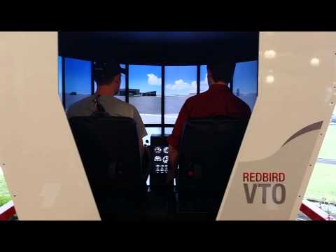 Redbird's VTO Helicopter SImulator