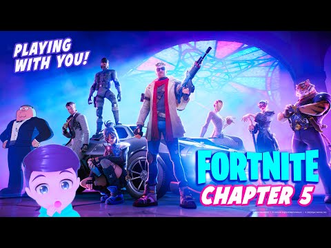 EPIC FORTNITE CHAPTER 5 NEW MAP & LOOT! JOIN ME NOW!