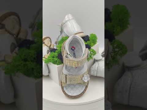 Босоножки Анатомические детские Ortomedica 220-06 анатомические, разноцветные, низкие