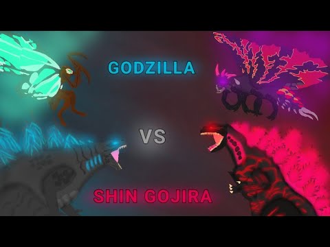 Titanus Godzilla Vs Shin Gojira || Animation|| Shín Creátíons