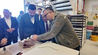 Başkan Dr  Memduh Büyükkılıç Erciyes Teknopark’ı Ziyaret Etti