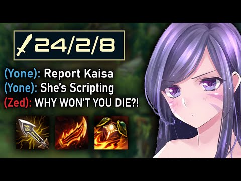 Is the Orange Tank Kaisa Build the FUTURE?? - League of Legends full gameplay