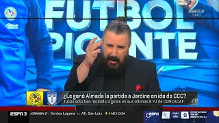SON UNOS MU3RTOS!!! Álvaro Morales ESTALLA por el Partido de América en la Semifinal de Ida