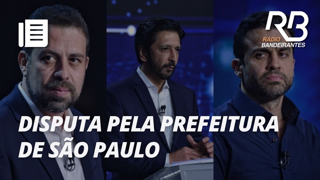 Nunes, Boulos e Marçal aparecem tecnicamente empatados em pesquisa Datafolha | Bandeirantes Acontece