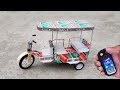 How To Make Tuk Tuk Rickshaw At Home Diy Matchbox Toy Rickshaw