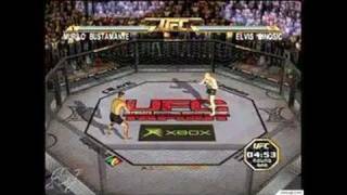UFC: Tapout 2 Xbox Gameplay