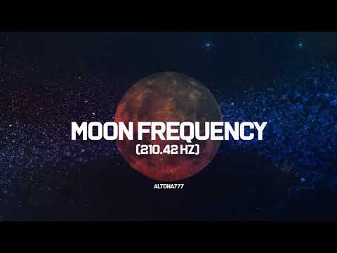 Moon Frequency 210.42 Hz | Lunar Trance | Moon Ambient | Heal & Deblock Feminine Energy | Binaural