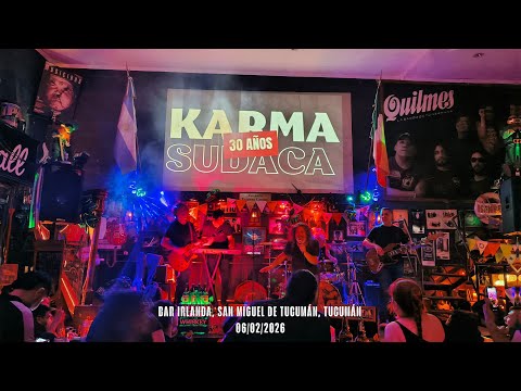 Karma Sudaca | Siete Noches | Bar Irlanda, San Miguel De Tucumán, Tucumán 06/02/2026