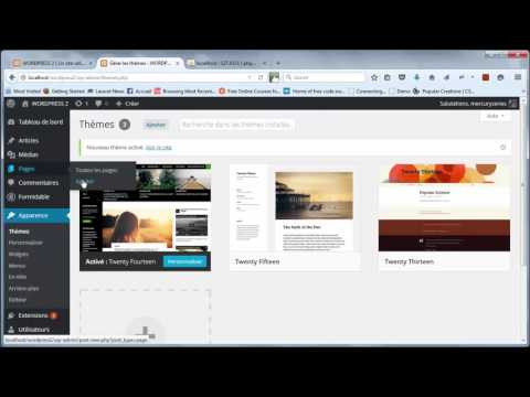 Tutoriel Wordpress 38 Formulaire de contact sous WordPress