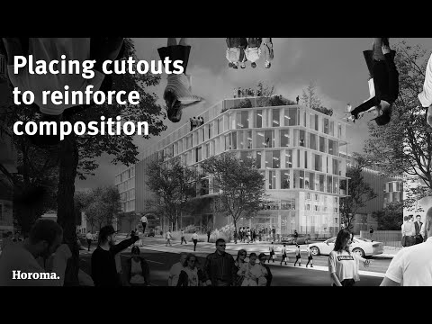Reinforce your composition by placing cutouts the right way
