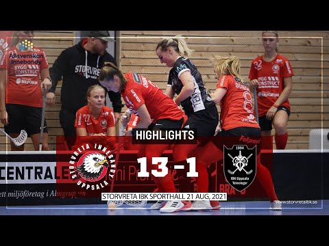Highlights Storvreta IBK vs IBK Uppsala Teknologer 13-1
