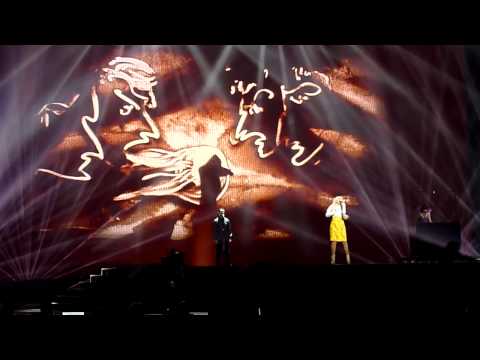 Ukraine: Mika Newton - Angel, first rehearsal