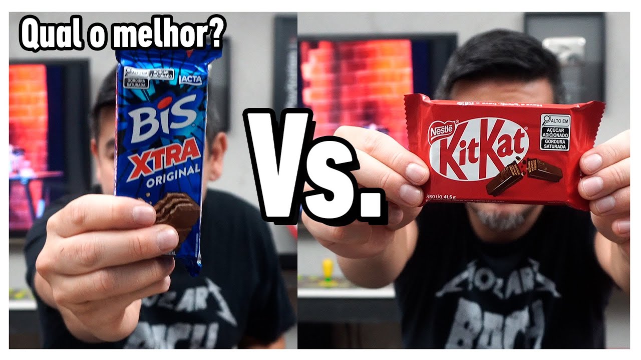 KIT KAT Vs. BIS XTRA: Qual o melhor? | André Santi |