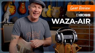 Video thumbnail for BOSS Waza-Air Headphones (way cooler than I expected!) by JustinGuitar
