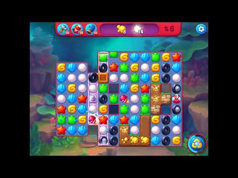 Fishdom Hard level 5906 no boosters フィッシュダム ハード [Friend's]