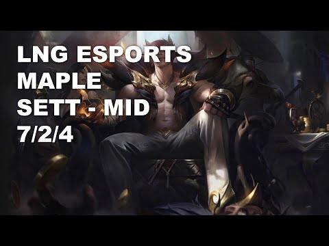 LNG Esports Maple Mid Sett vs Kassadin - KR Challenger Rank Game 10.7