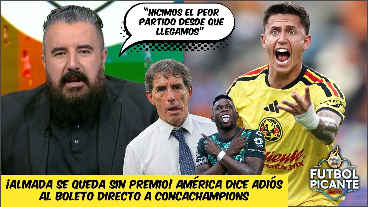 AMÉRICA VOLVIÓ A FRACASAR EN LEAGUES CUP se quedó sin pase directo a CONCACHAMPIONS | Futbol Picante