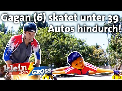 Weltrekord-Skater: Kai besucht Gagan in Indien | Klein gegen Groß