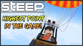 HIGHEST POINT IN THE GAME!? (Hot Air Balloon!) - Steep [#6]
