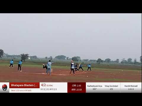 Live Cricket Match | Maudhapara Fighters Club (CLR9) vs Bhatapara Blasters (CLR9) | 06-Jul-21 06:30