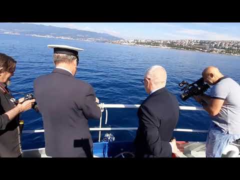 Polaganje vijenca u more za blagdan sv. Vida i Dan Grada Rijeke