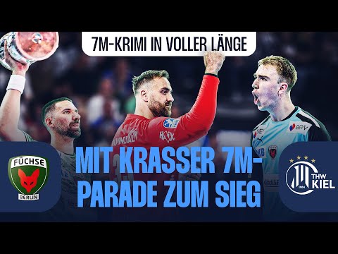 Sensationelle 7m-Paraden ENTSCHEIDEN die Partie | Handball Super Cup Füchse Berlin vs. THW Kiel