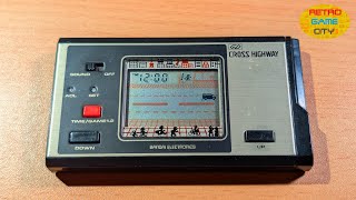 BANDAI CROSS HIGHWAY LCD Game / Retro Handheld