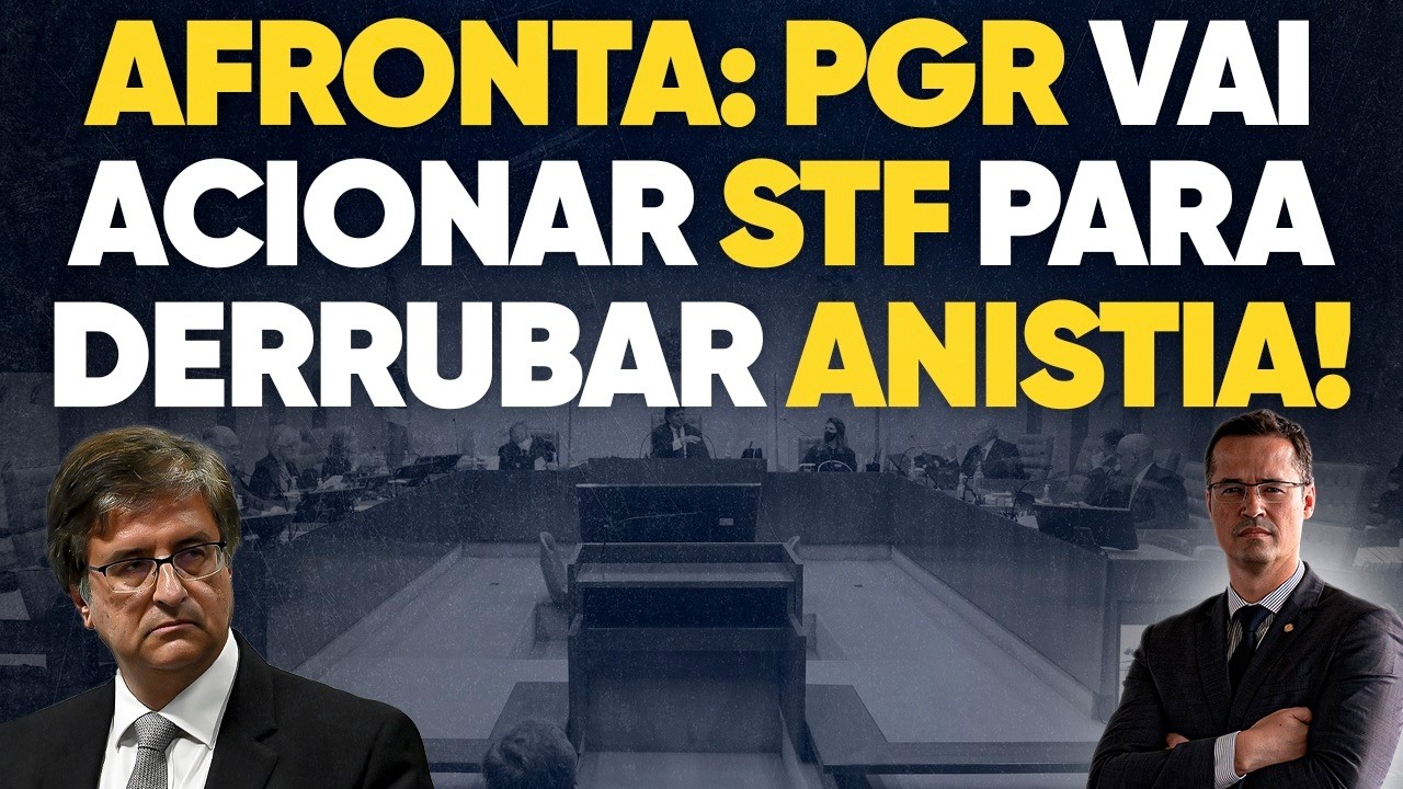 Afronta: contra Congresso, PGR acionará STF para derrubar anistia