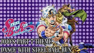 Download lagu JOJO'S BIZARRE ADVENTURE PART 7 THEME - DANCE WITH STEEL BALL RUN (CREDITS VERS) #jojo #steelballrun mp3