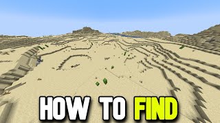 How to Find the Nearest Desert Biome in Minecraft (Java & Bedrock)