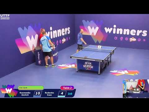 WINners CUP table 2  11.10  Kuzmenko Dmitrii - Rudenko Ivan  11:30
