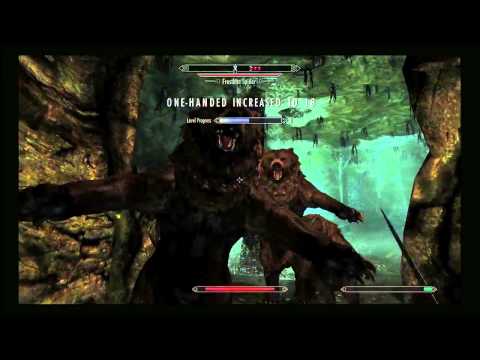 The Elder Scrolls V: Skyrim - Spiders become bears PC Mod