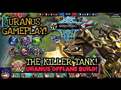 Killer Tank MVP Gameplay,  Uranus Offlane Build!