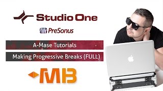 A-Mase - Создание Progressive Breaks трека с нуля в STUDIO ONE [MUZBIZNES]