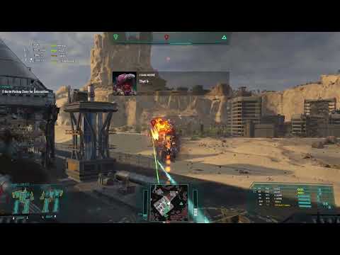 Javelin mid air cockpit shot (MW5Mercs)