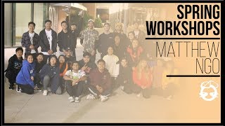 Spring Workshop Series | Matthew Ngo | Trey Songz - Hard to Walk Away
