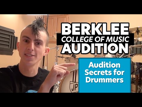 JP Bouvet - BERKLEE AUDITION Experience and Advice, Pt. 1