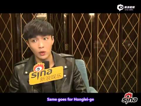 (Eng Sub) 150828 新浪娱乐 Sina Interview with Zhang yixing Lay :D