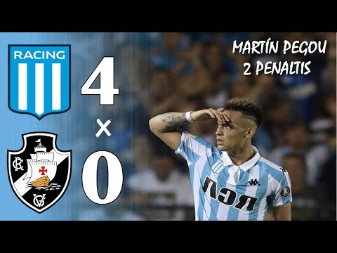 Racing 4 x 0 Vasco | Melhores Momentos - Copa Libertadores - 19/04/2018 - HD